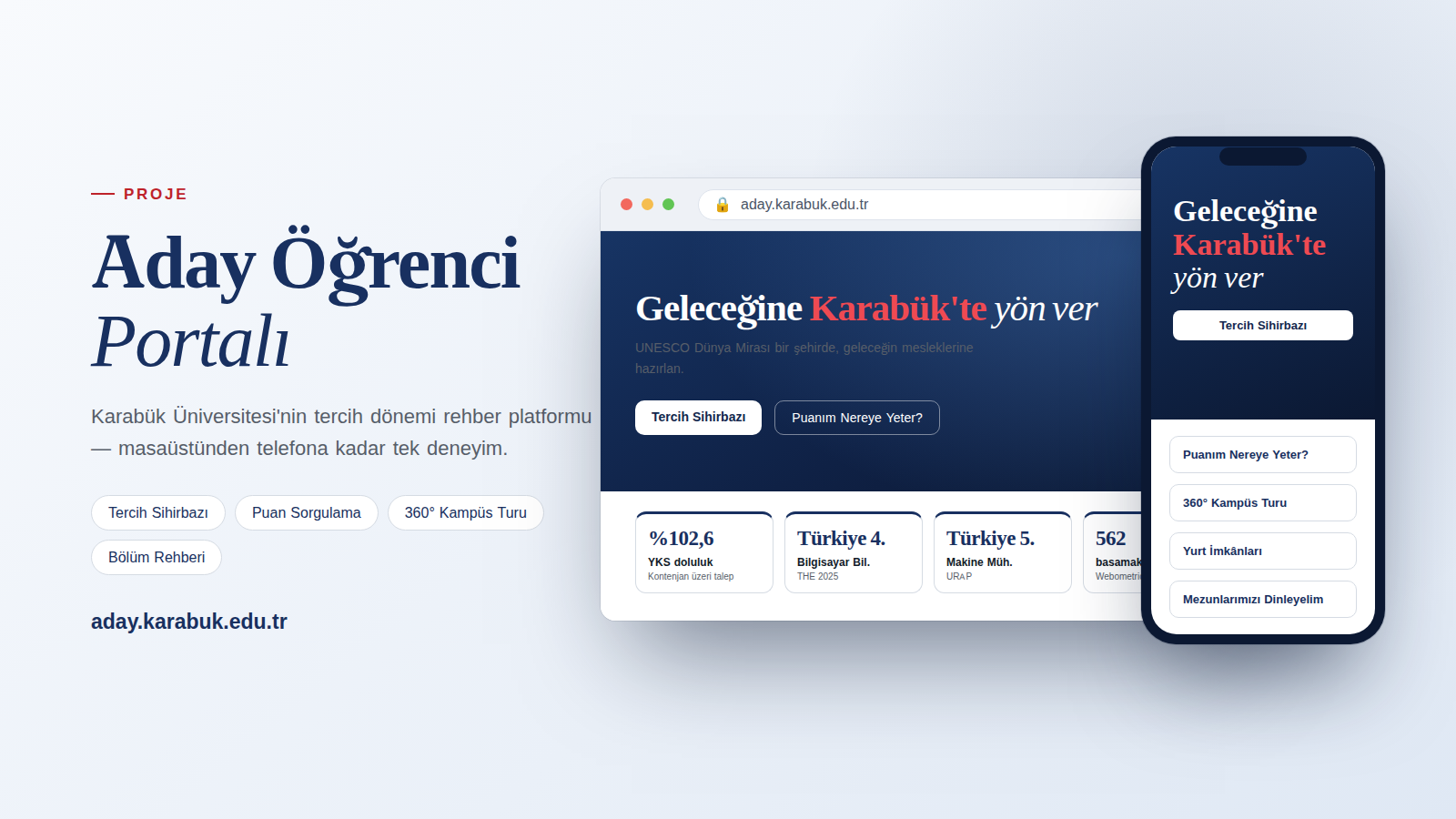 Karabük Üniversitesi Aday Öğrenci Portalı