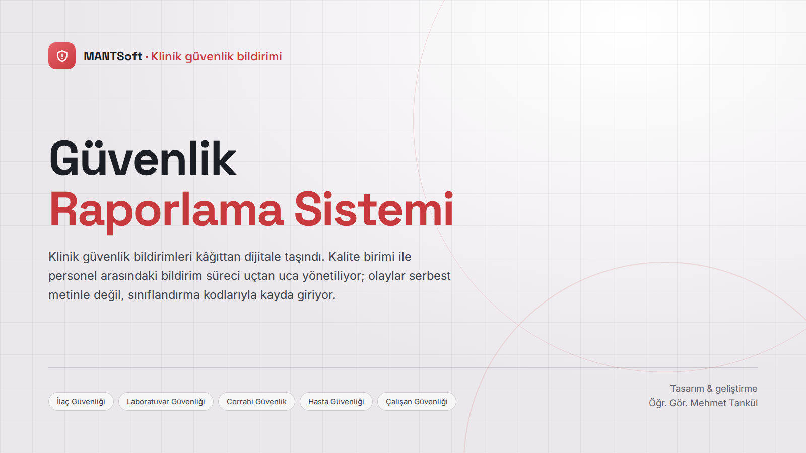 Güvenlik Raporlama Sistemi