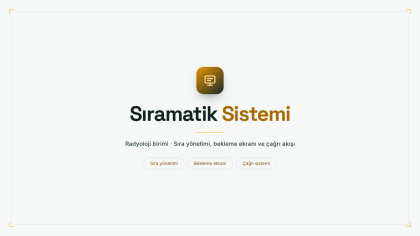 Sıramatik Sistemi