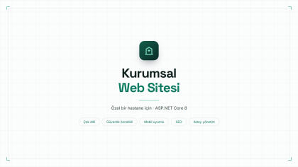 Kurumsal Hastane Web Sitesi
